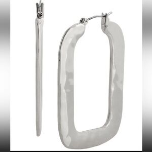 Robert Lee Morris SoHo Geometric Hoop Earrings